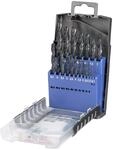 kwb HSS Metallbohrer-Satz &ndash; Bohrer-Set, 19-teilig, &Oslash; 1 bis 10 mm, Metalbohrersets