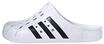 adidas Unisex Adilette Clogs, Cloud White / Core Black / Cloud White, 38 EU