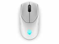 Alienware Tri-Mode Wireless Gaming Mouse AW720M - Lunar Light