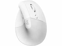 Logitech Lift Vertikale Ergonomische Maus, Kabellos, Bluetooth oder Logi Bolt