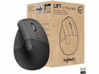 Logitech Lift for Business - vertikale ergonomische Maus, kabellos, Bluetooth...