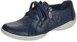 Rieker Damen 58821 Sneaker, blau,36 EU