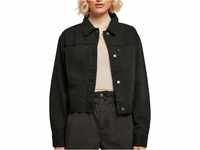 Urban Classics Damen Women's Boxy Worker Jacket Jacke, Schwarz, L EU
