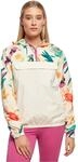Urban Classics Damen Ladies Mixed Pull Over Jacket whitesandfruity, XS