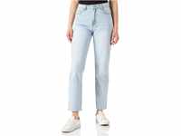 ONLY Womens Light Blue Denim Jeans Solid