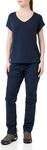 Jack Wolfskin Damen Travel W T Shirt, Midnight Blue, L EU