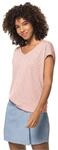 Jack Wolfskin Damen Travel W T Shirt, Light Blush, S EU