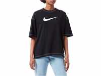 Nike T-Shirt - DM6211 T-Shirt Black/Black/White/White S