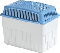 WENKO Feuchtigkeitskiller mit 1 kg Granulatblock, Raumentfeuchter, fasst bis zu 1,4
