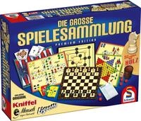 Schmidt Spiele 49125 Die Gro&szlig;e Spielesammlung, alle Spielfiguren aus Holz