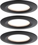 Paulmann 93081 Nova Plus LED Einbauleuchte inkl. Coin Basisset starr IP44 rund 78mm