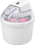 Clatronic Eismaschine | bis zu 1500 ml | Sorbet, Eiscreme, Frozen Joghurt 