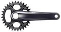 Shimano DEORE XT FC-M8100-1 12-Fach ohne Kettenblatt Kurbelgarnitur, Black, 175 mm