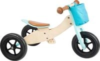 small foot Laufrad-Trike Maxi 2 in 1 T&uuml;rkis aus Holz, Drei- und Laufrad,