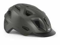 MET Sport Helm Mobilite, Titan, metallisch, matt, Mehrfarbig (Mehrfarbig), S/M