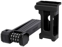 FISCHER Faltschloss Fahrrad Protec FN85, 4-fach Zahlenwalze mit 10.000