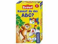 KOSMOS 710521 Scout - Kannst du das ABC? Lernspiel für 2-4 Kinder ab 5,...
