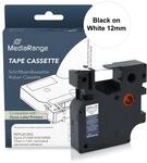 MediaRange Kunststoff-Schriftbandkassette, f&uuml;r/ersetzt Dymo D1/45013/S0720530,