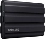 Samsung Portable SSD T7 Shield, 1 TB, USB 3.2 Gen.2, 1.050 MB/s Lesen, 1.000 MB/s Samsung Portable SSD T7 Shield, 1 TB, USB 3.2 Gen.2, 1.050 MB/s Lesen, 1.000 MB/s