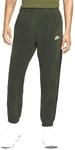 Nike Mens Pant Sportswear Sport Essentials+, Sequoia/Lt Lemon Twist, DD4892-355, M