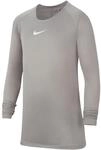 Nike Unisex Kinder Y Nk Df Park 1stlyr Jsy Ls Trikot, Pewter Grey/White, XL EU