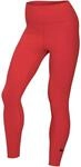 Nike DD0252-673 W NK ONE DF MR TGT Leggings Damen Chile RED/(Black) Gr&ouml;&szlig;e XS