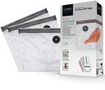 CASO Vacu ZIP-Bags 26x23 cm, 20 Beutel, SousVide geeignet, BPA Frei, mit 150 &micro;m