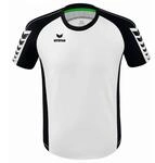 Erima Unisex Erwachsene Six Wings Teamsport Trikot (3132203), wei&szlig;/schwarz, XXL