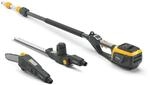 STIGA MT 500e Akku-Multitool: Heckenschere & Hochentaster, 46 cm Klinge, 25 cm