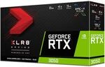 PNY GEFORCE RTX 3050 8GB XLR8 Gaming Revel Epic-X RGB Dual Fan Edition, Black