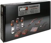 Weber Reinigungsset f&uuml;r Emaille-Grills, enth&auml;lt: 3X Grillb&uuml;rsten, Grillrost-...