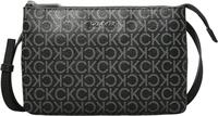 Calvin Klein Damen Umh&auml;ngetasche Ck Must Klein, Schwarz (Black Mono),