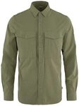 Fj&auml;llr&auml;ven Herren Abisko Trekking Hemd, Light Olive, S
