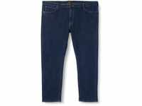 Lee Herren Daren Zip Fly Jeans, Deep Dark Stone, 42W / 32L EU