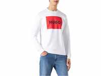 HUGO Herren Duragol222 Sweatshirt, White100, XL EU