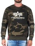 ALPHA INDUSTRIES Herren Basic Sweater Sweatshirt f&uuml;r Herren Sweatshirt (1er Pack)