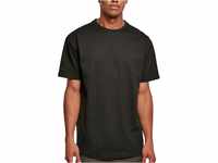Urban Classics Men's TB4903-Script Logo Tee T-Shirt, Black, XXL