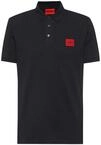 HUGO Herren Dereso222 Polohemd, Black001, XL EU