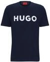 HUGO Herren Dolive T-Shirt, Dark Blue405, M EU