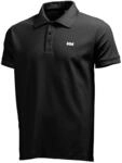 Helly Hansen Herren Driftline Poloshirt, 990 Black, S EU