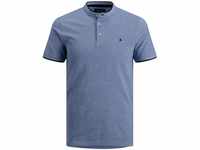 JACK & JONES Herren Polo T-Shirt Pique Hemd Kurzarm Basic Oberteil Cotton
