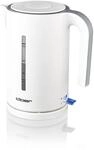 Cloer 4111 Wasserkocher 1,7 l mit herausnehmbarem Kalkfilter, beidseitige