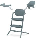 CYBEX Gold LEMO Hochstuhl 3in1-Set, Mitwachsend, ab 6 Monaten, Stone Blue 
