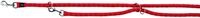 TRIXIE Hundeleine Cavo V-Leine L&ndash;XL 2,00 m, &oslash; 18 mm, reflektierend &ndash; rot
