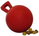 Jolly Pets JOLL047T Hundespielzeug - Tug-n-Toss Mini Treat Dispensing, 10 cm, rot