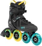 K2 Skates Unisex Inline Skates VO2 S 100 X BOA, Black - Blue - Yellow,