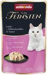 animonda vom Feinsten Katzenfutter nass mit Lachs + H&uuml;hnchenfilet in Sauce (18...