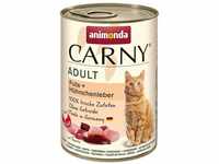 animonda Carny Adult Katzenfutter, Nassfutter für ausgewachsene Katzen, Pute +