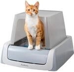 PetSafe ScoopFree Selbstreinigende Katzentoilette mit Haube, Zweite Generation -