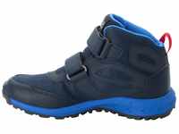 Jack Wolfskin Unisex Kinder Woodland Texapore Mid Vc Walking Schuh, Dark Blue Red, 32